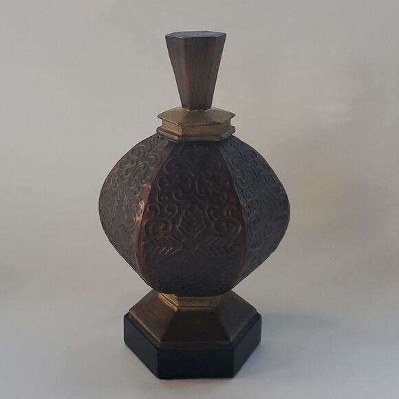 BROWN HOME DECOR ACCENTS ACCESSORIES FAUX BOTTLES - Picture 2 of 5